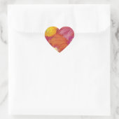Sticker Cœur Art Ladybug (Sac)