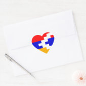 Sticker Cœur artsakh (Enveloppe)