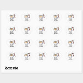 Sticker Cœur Assistante dentaire (Feuille)