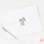 Sticker Cœur Assistante dentaire (Enveloppe)
