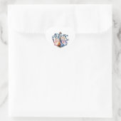 Sticker Cœur Autistic and violinist (Sac)