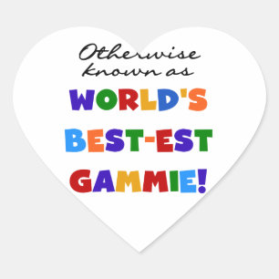Sticker Cœur Autres Tshirts Gammie les plus populaires