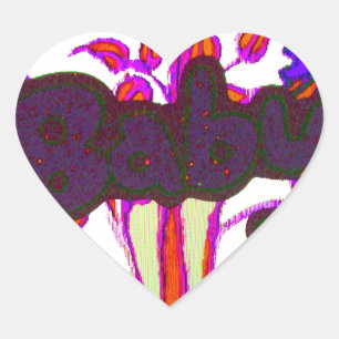 Sticker Cœur Baby plante Hakuna Matata cadeaux.png