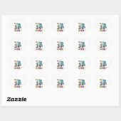Sticker Cœur Back To School (Feuille)