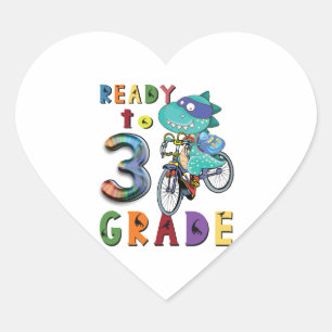 Sticker Cœur Back To School
