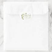 Sticker Cœur Bagues et vaches mariages (Sac)