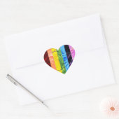 Sticker Cœur Balance de Chakra (Enveloppe)