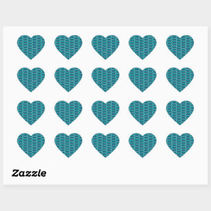 Sticker Cœur Baleines Bleues Bleues Bleues Bleues Bleues Bleues