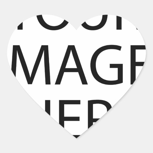 Sticker Cœur Balise bagage Karma (Devant)