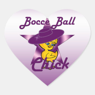 Sticker Cœur Balle à Bacs #9