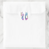 Sticker Cœur Ballerina Cute Ballet (Sac)