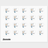 Sticker Cœur Barbecue Raté (Feuille)