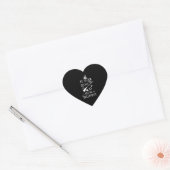 Sticker Cœur Bartender Halloween (Enveloppe)