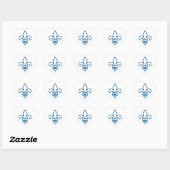 Sticker Cœur Bas x4 Québec (Feuille)