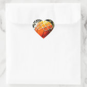 Sticker Cœur Basket (Sac)