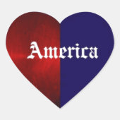 STICKER CŒUR BÂTIMENTS CARDIAQUES AMÉRICAINS (Devant)