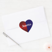 STICKER CŒUR BÂTIMENTS CARDIAQUES AMÉRICAINS (Enveloppe)