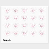 STICKER CŒUR BE MINE (Feuille)