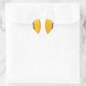 Sticker Cœur bébé émoticônes (Sac)