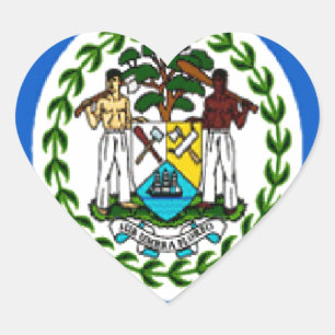 Sticker Cœur Belize