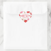 Sticker Cœur Berry Cute Valentine (Sac)