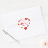Sticker Cœur Berry Cute Valentine (Enveloppe)