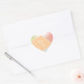 Sticker Cœur Bible (Enveloppe)