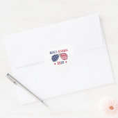 Sticker Cœur Biden Harris 2020 (Enveloppe)