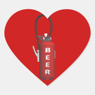 Sticker Cœur Bière Thircher