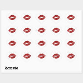 Sticker Cœur Big Kiss (Feuille)