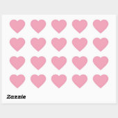 Sticker Cœur Big Pink Love Heart (Feuille)
