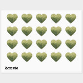 Sticker Cœur Blé - Savoureux ! (Feuille)