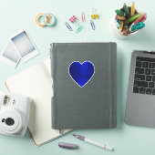 Sticker Coeur Bleu (Couverture iPad)