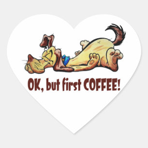 Sticker Cœur Bonjour Joe