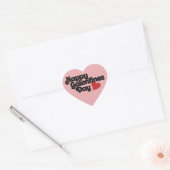Sticker Cœur Bonne fête des Galentines (Enveloppe)