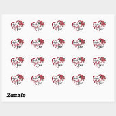 Sticker Cœur Bonne fête des mères