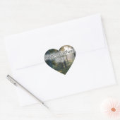 Sticker Cœur Bonne Fête des pères (Enveloppe)