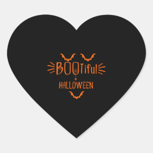 STICKER CŒUR BOOTIFUL HALLOWEEN