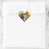 Sticker Cœur Bunny Kiss (Sac)
