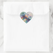 Sticker Cœur Butterfly Dreams in Bloom (Sac)