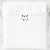 Sticker Cœur bye felicia (Sac)