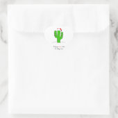 Sticker Cœur Cactus Christmas (Sac)