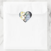 Sticker Cœur Cactus Flower Digital Ink (Sac)