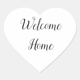 Sticker Cœur Cadeau de bienvenue pour agent immobilier