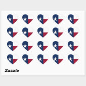 Sticker Cœur Cadeaux de fête (Feuille)