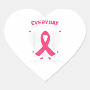 Sticker Cœur Cadeaux Mémoire Rose De La Fille En Droit Cancer D