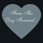 Sticker Cœur Cadet d'invitation personnalisé<br><div class="desc">Phoques de Cadet Correspondant Couleur Pour Cadet Mariage Et Blanc - do-it-yourself Les couples engagés se demandent très souvent : qu'est-ce qui est populaire de nos jours quand il s'agit d'autocollants de mariage? Ces chevalets Invitations personnalisables pour Cadet Mariage et Blanc exquis et de choix sont conçus pour les cartes...</div>