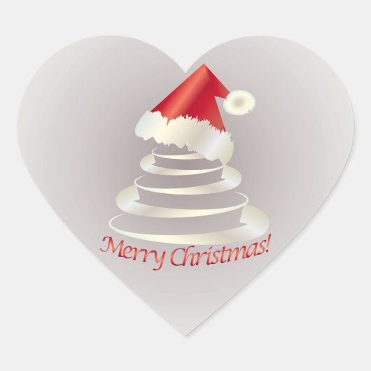 Sticker Cœur Cake for Santa (Devant)