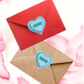 Sticker Cœur Câlins Et Bisous XOXO Classe 