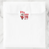 Sticker Cœur Canada 150 ans (Sac)